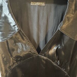 Burberry Black Satin dress🖤